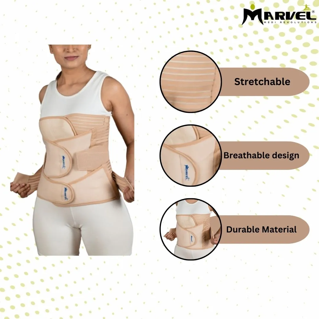 3 In 1 Postnatal Recovery Belt (Belly + Waist + Pelvis Belt)