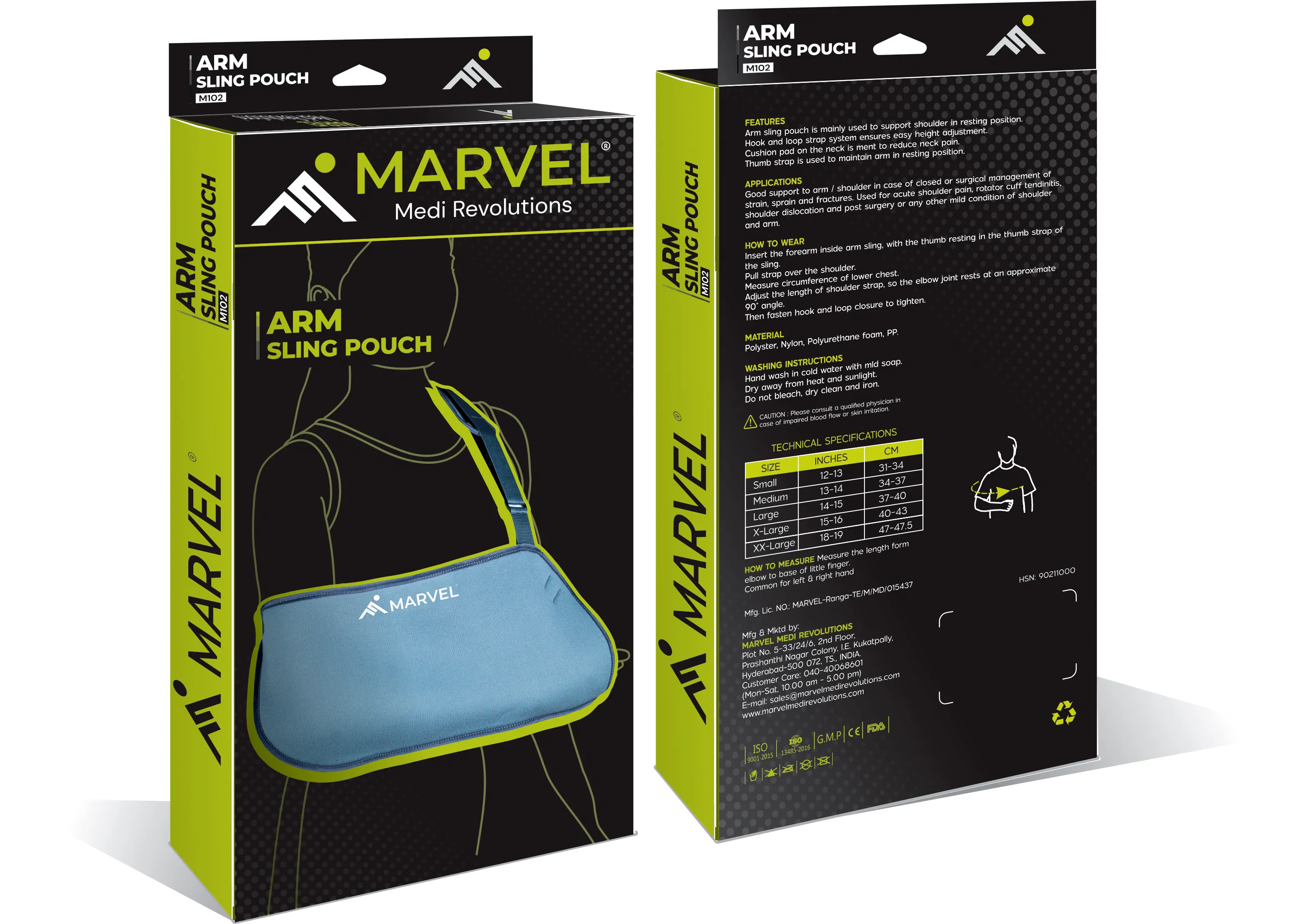 Arm Sling Pouch