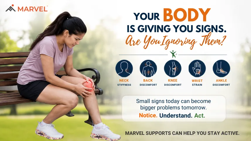 Woman experiencing knee discomfort and considering orthopedic support